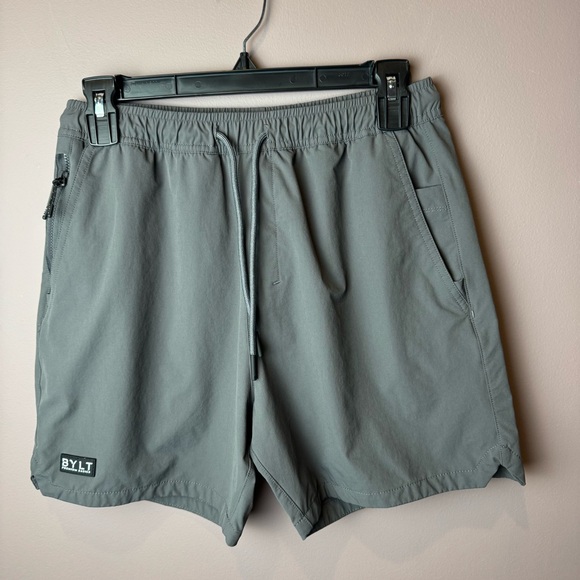 BYLT Men’s Shorts Gray Small - Picture 2 of 8
